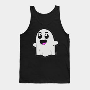 happy ghost Tank Top